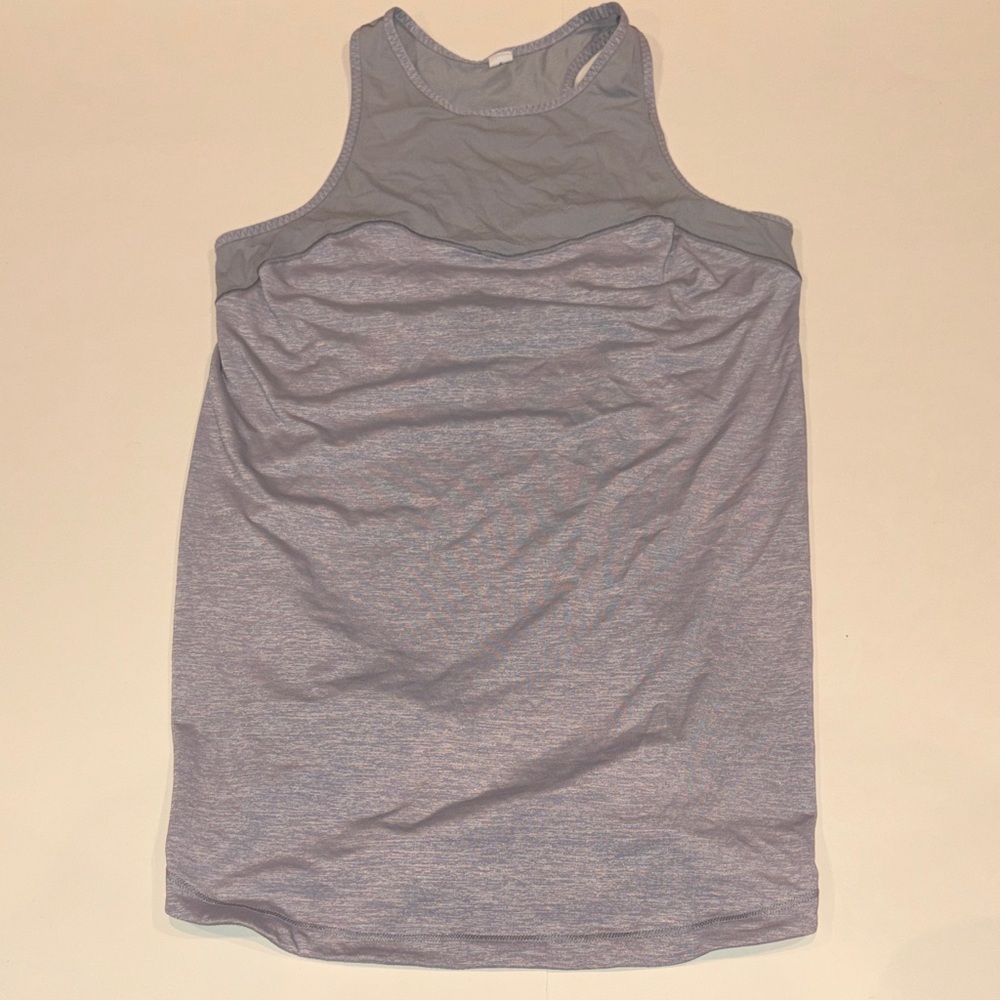 Lululemon Athletica Light Gray Tank Top